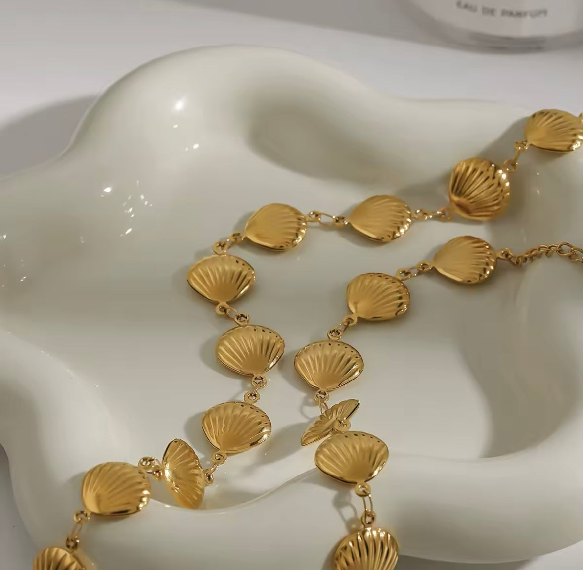 Collier Océan & Soleil – Élégance Naturelle